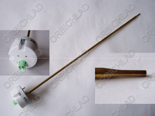 Termostat TSR biely, 16A/250V/L=446mm, s poistkou