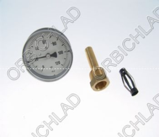 Teplomer stonkový TT60 0-120°C, čidlo 45mm