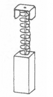 Uhlíková kefa-pár 5x10x22mm ELTOS/SPARKY