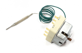 Termostat poistný EGO 281°C, 20A/400V 3-fáz., kap. 890mm