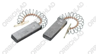 Uhlík-pár 5x12,5x32mm,faston 4,8mm - monomateriá
